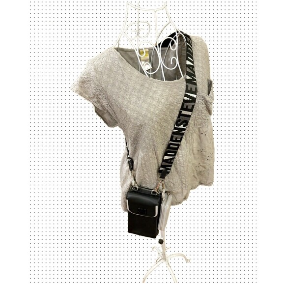 STEVE MADDEN Black Gray BEMMET Pouch WALLET Wristlet Trio CROSSBODY Bag - Picture 3 of 8